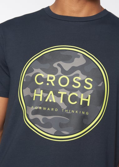 Crosshatch Navy   Camalar T-Shirt