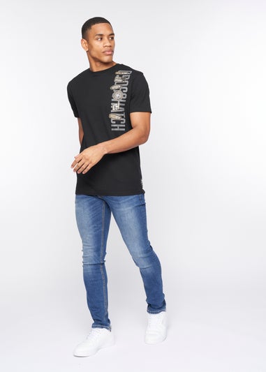 Crosshatch Black   Pepperhill T-Shirt