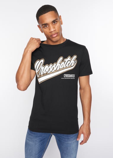 Crosshatch Black  Cronstand T-Shirt