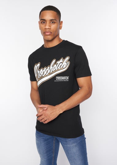 Crosshatch Black  Cronstand T-Shirt