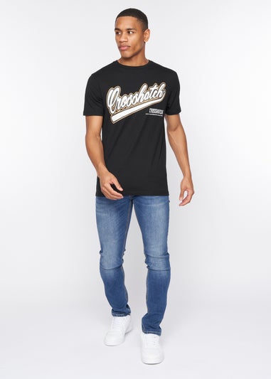 Crosshatch Black  Cronstand T-Shirt