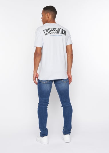 Crosshatch Light Blue Cronstand T-Shirt