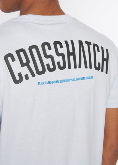 Crosshatch Light Blue Cronstand T-Shirt