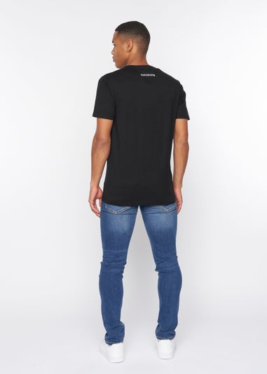 Crosshatch Black  Selworthy T-Shirt