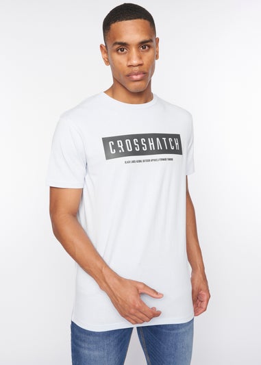 Crosshatch Light Blue Selworthy T-Shirt