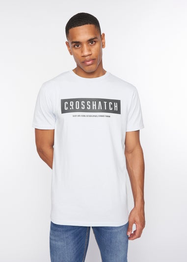 Crosshatch Light Blue Selworthy T-Shirt