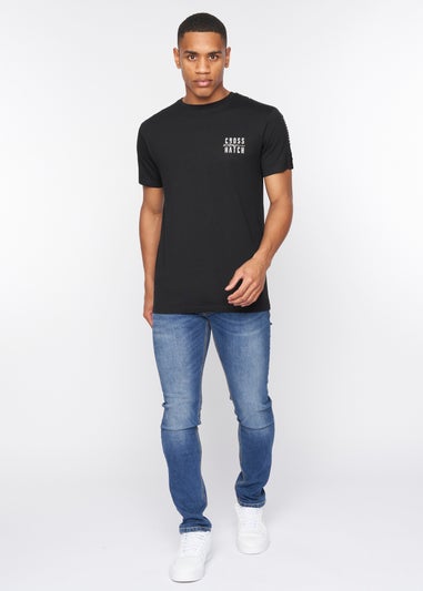 Crosshatch Black  Tugford T-Shirt