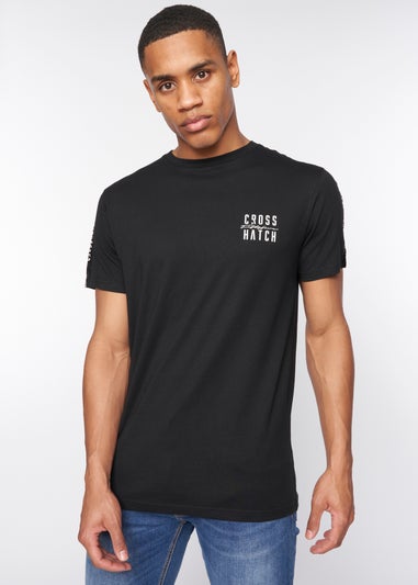 Crosshatch Black  Tugford T-Shirt