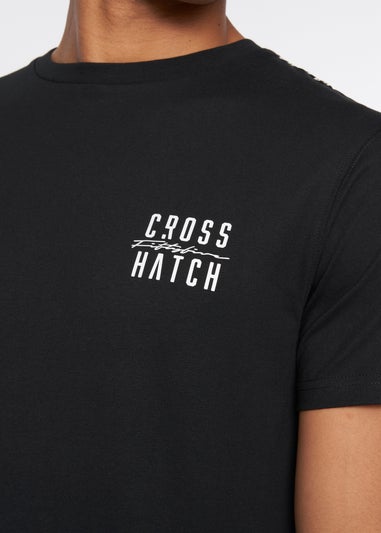 Crosshatch Black  Tugford T-Shirt