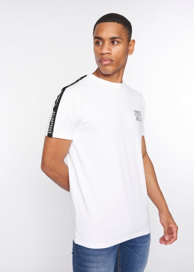 Crosshatch White  Tugford T-Shirt