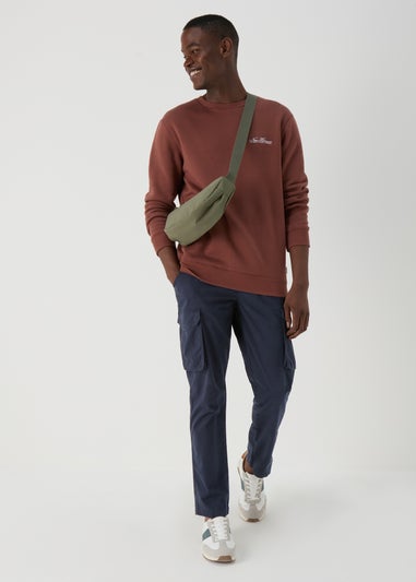 Navy Basic Cargo Trousers