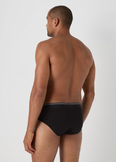 4 Pack Black Briefs