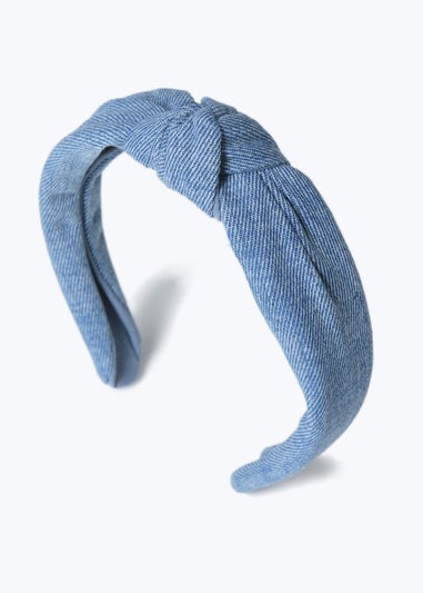 Muse Denim Knot Headband