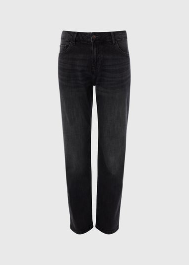 Black Wash Relaxed Fit Jeans