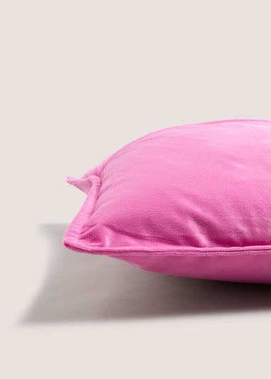 Pink Velvet Cushion