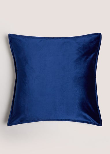 Large Navy Velvet Cushion (55cm x 55cm)