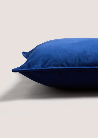 Large Navy Velvet Cushion (55cm x 55cm)