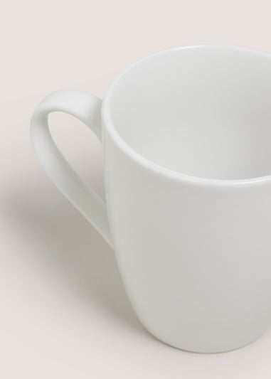 White Coupe Mug