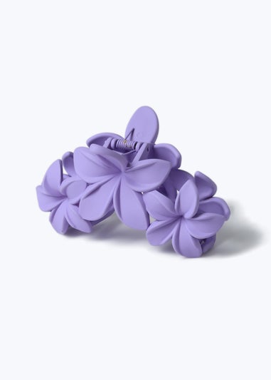 Muse  Lilac Hawaiian Flower Claw Clip