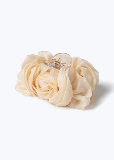 Muse Cream Organza Rose Claw