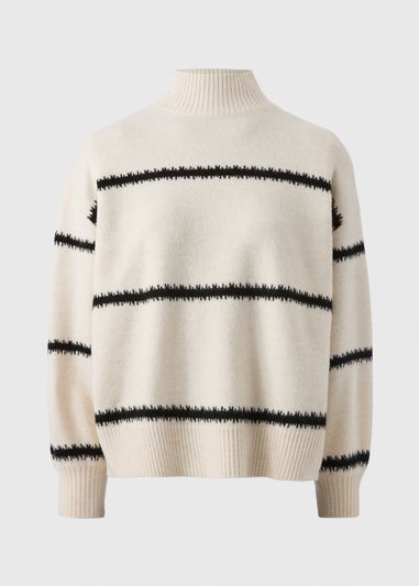 Cream Stripe Jumper