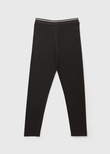 Boys Black Base Layer Leggings (4-16yrs)