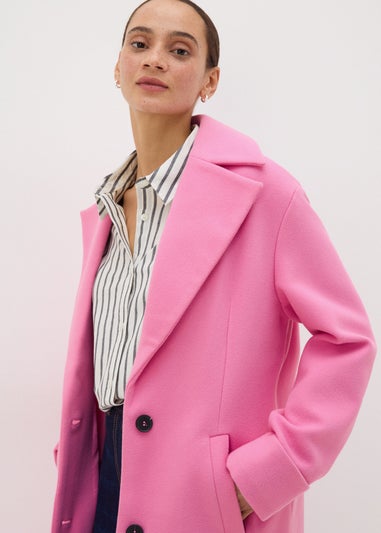 Pink Tailored Coat