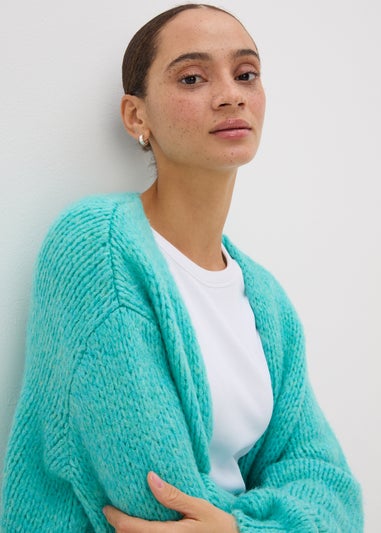 Aqua Lofty Knit Cardigan