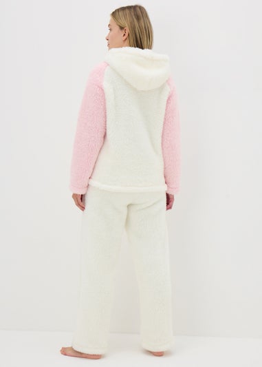 Cream NYC Fleece Loungewear Set