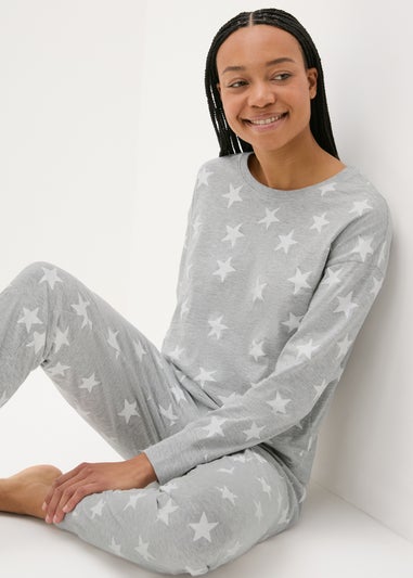 Grey Star Pyjama Set