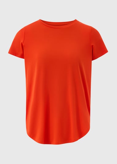 Souluxe Red Longline T-Shirt