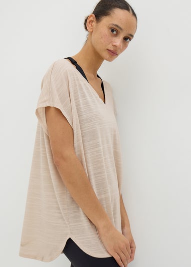 Souluxe Stone V-Neck T-Shirt