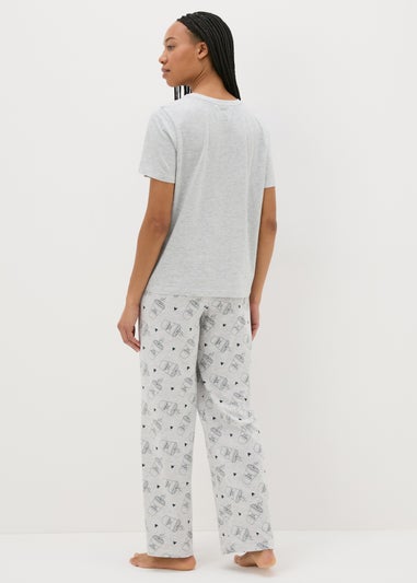 Grey Coffee Season Pyjama Set