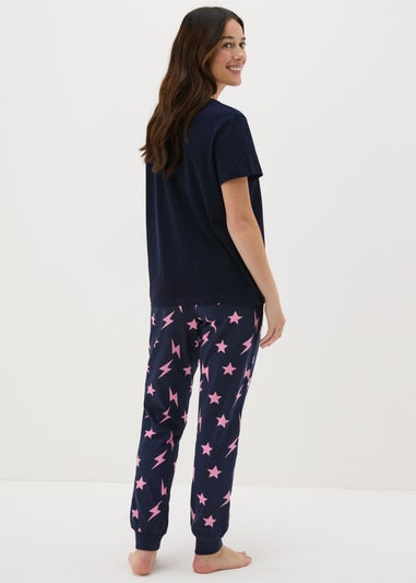 Navy NYC Pyjama Set