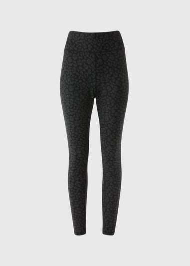 Souluxe Black Leopard Print Leggings