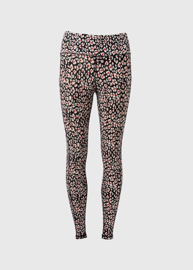 Souluxe Black Patterned Leggings