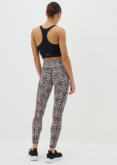 Souluxe Black Patterned Leggings