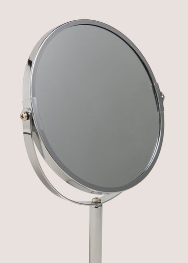 Silver Pedestal Mirror