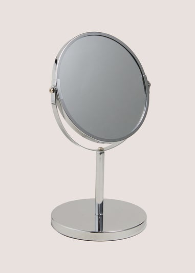 Silver Pedestal Mirror