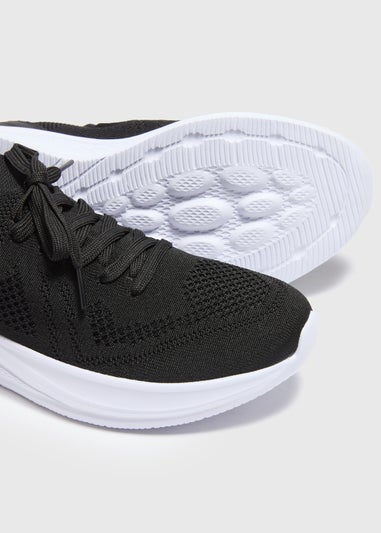 Souluxe Black Runner Trainers