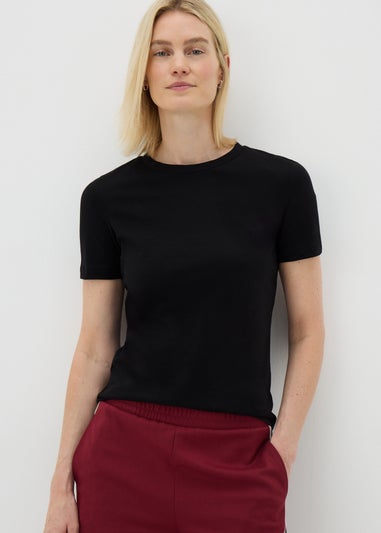 Black Crew Neck T-shirt