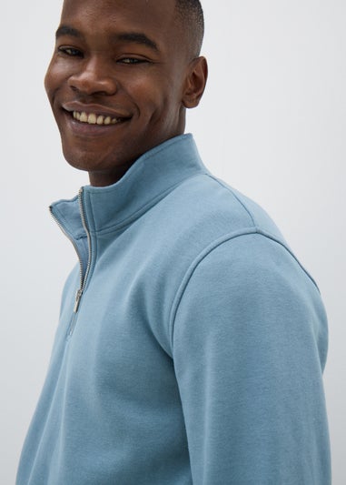 Blue Funnel Zip Sweatshirt