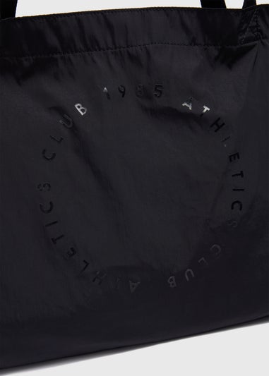 Souluxe Black Sports Tote Bag