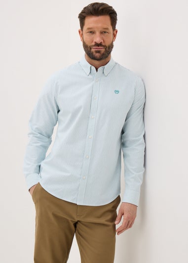 Blue Stripe Oxford Shirt