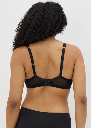 Black DD+ Lace Padded Bra