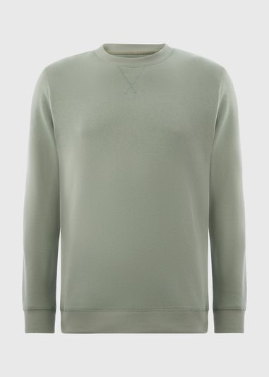 Green Crew Neck Sweatshirt