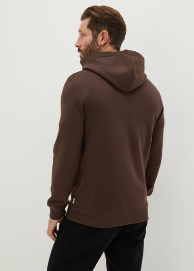 Brown Essential Pull On Hoodie