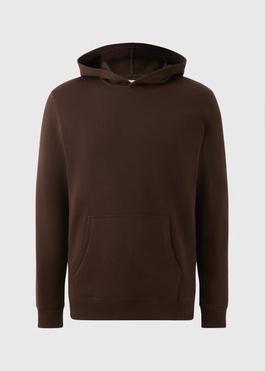 Brown Essential Pull On Hoodie