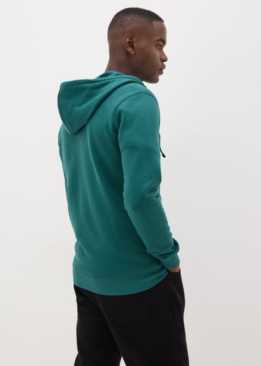 Green Zip Up Hoodie