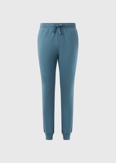 Blue Slim Fit Jogging Bottoms